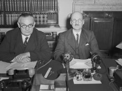Ernest Bevin and Clement Attlee