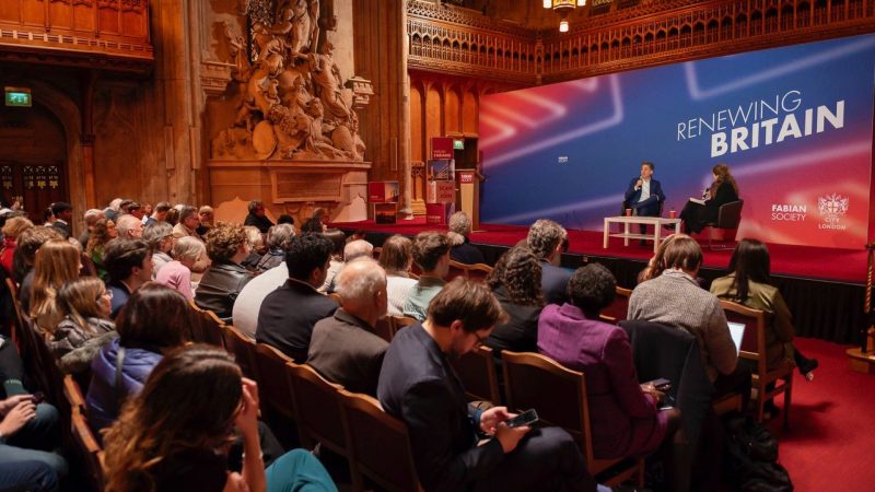 Crowd and stage at Fabian conference 2026