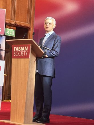 Sadiq Khan at Fabian Society Conference 2026