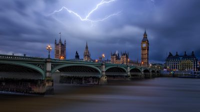 Storm over parliament