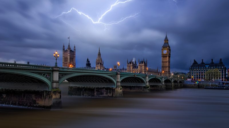 Storm over parliament
