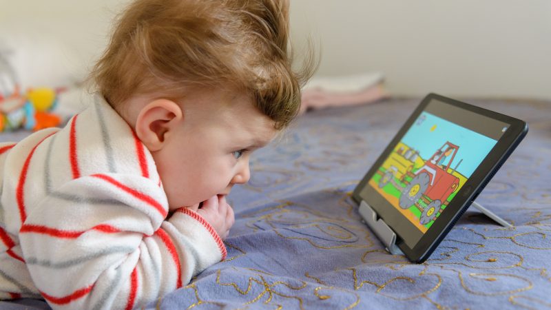 Baby with Ipad