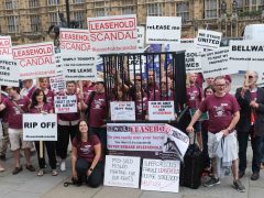 Leasehold protestors