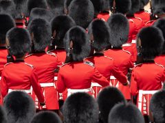 Coldstream Guards marching