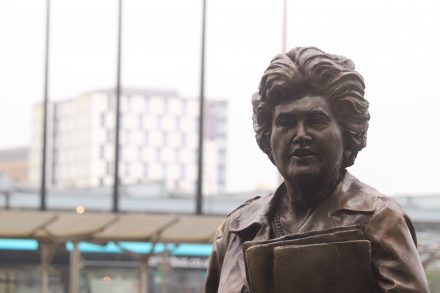 Jennie Lee Statue in Milton Keynes