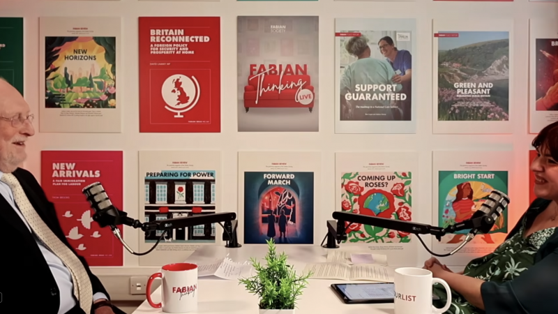 Neil Kinnock and Emma Burnell