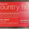 Labour Party Membership Card (back)