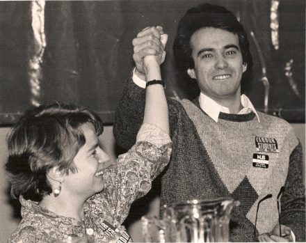 Vicky Phillips and Phil Woolas 