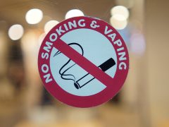 No smoking and vaping sign