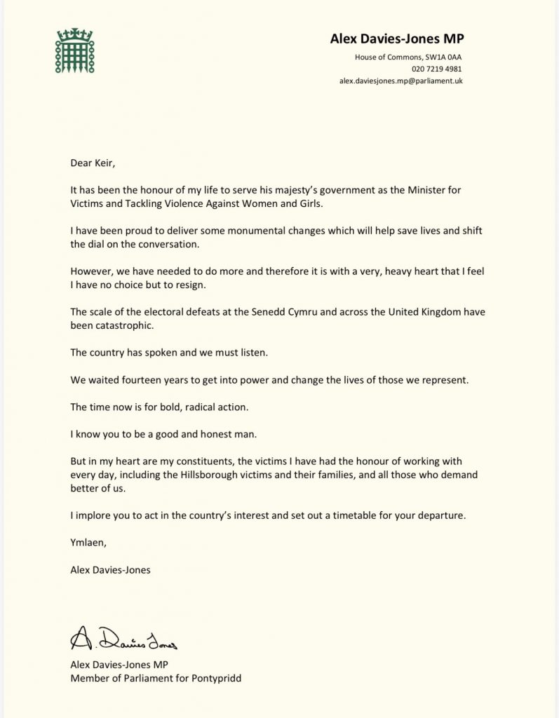 LIVE UPDATES: Government resignations - LabourList