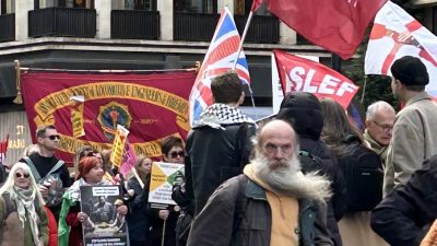 Aslef Marchers