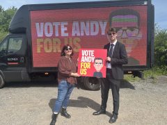 James and Emma at Makerfield launch