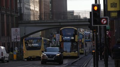 Manchester Bee Network buses