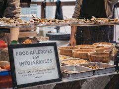Food allergies sign