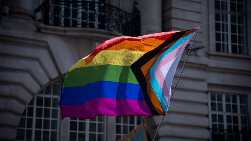 Progress pride flag