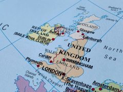 Map of UK