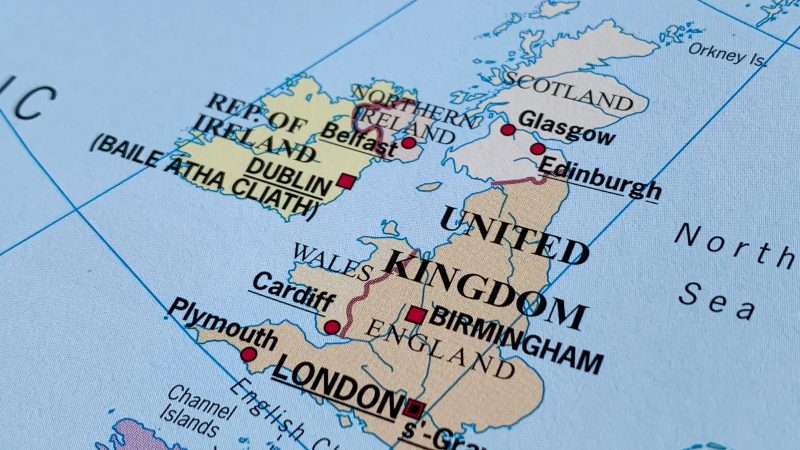 Map of UK