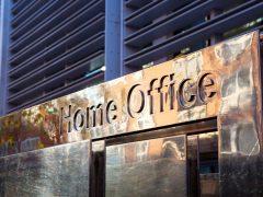 Home Office Building sign