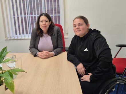 Alice MacDonald MP and Ruby Bishop