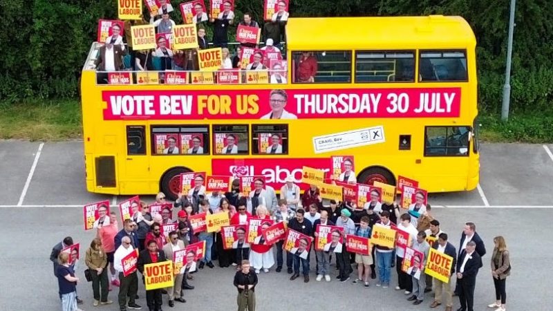 Bev Craig battle bus
