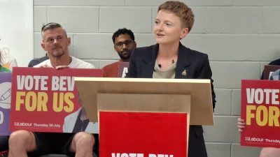 Bev Craig at manifesto launch