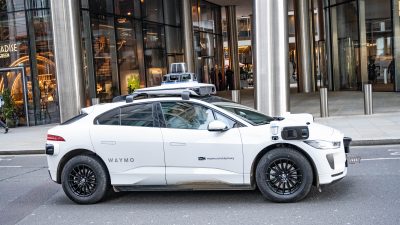Waymo driverless taxi