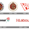 Labour Logos through the years