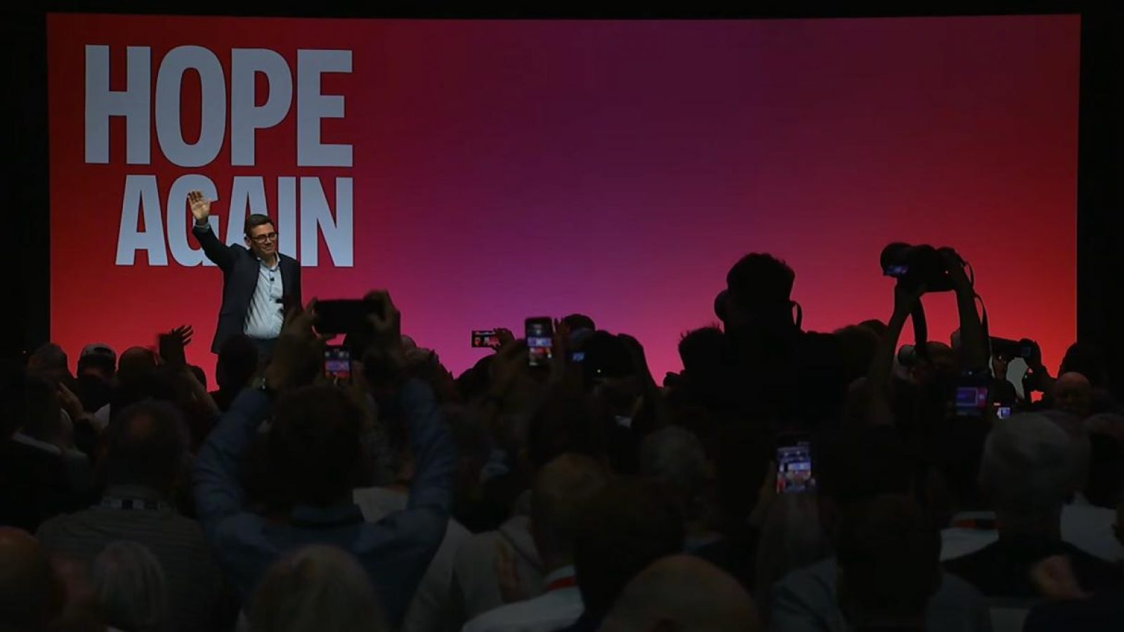 Andy Burnham addresses party conference for the first time as Prime ...