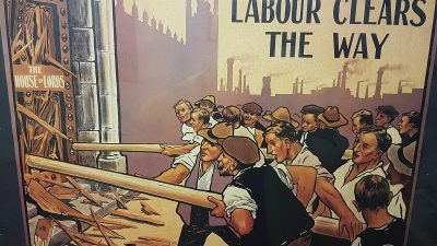 Labour Party campaign poster from 1910 General Election campaign