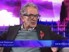 Maurice Glasman on Newsnight.
