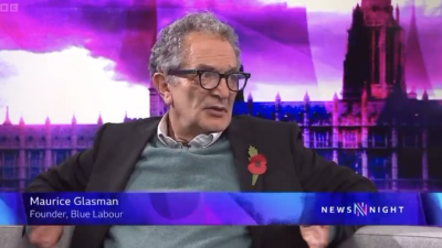 Maurice Glasman on Newsnight.